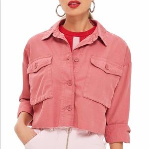 Top Shop Crop Jacket Nordstrom